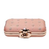 Peach Flowers Clutch
